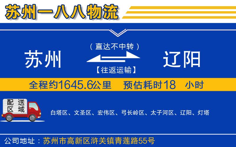 蘇州到遼陽(yáng)貨運專(zhuān)線(xiàn)